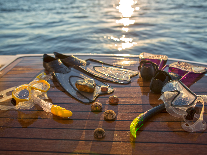 Yacht Snorkeling Equipment
