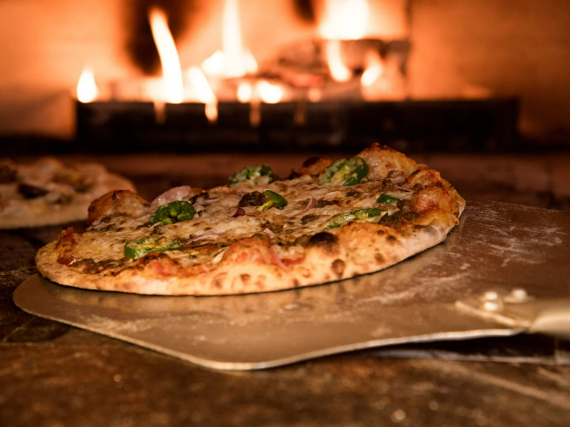 Pizza baking