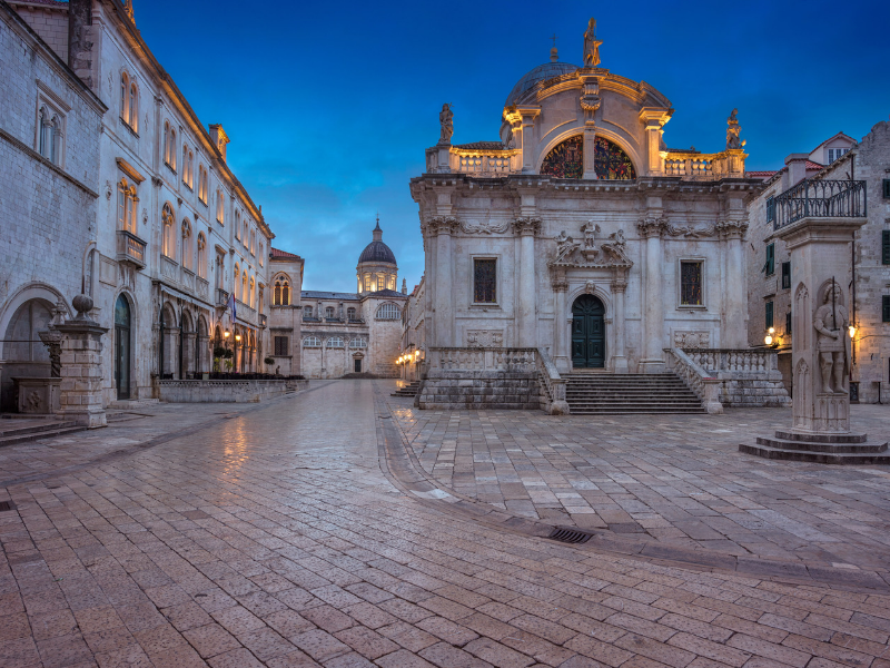 Historic center of Dubrovnik, Croatia