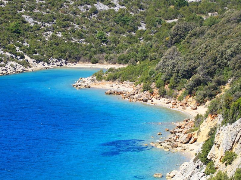 Rab beaches