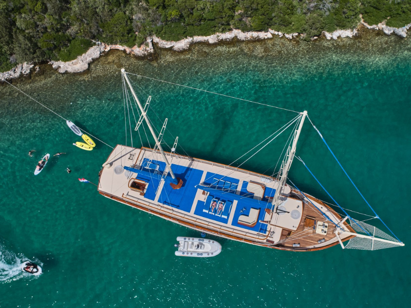 Selection of Watertoys onboard Gulet Tajna Mora