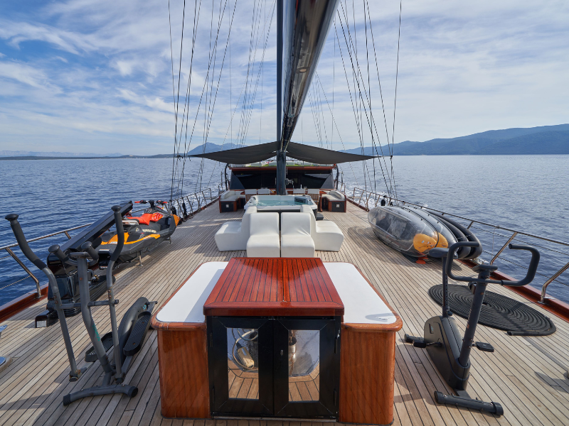 Relaxing oasis onboard Stella Maris