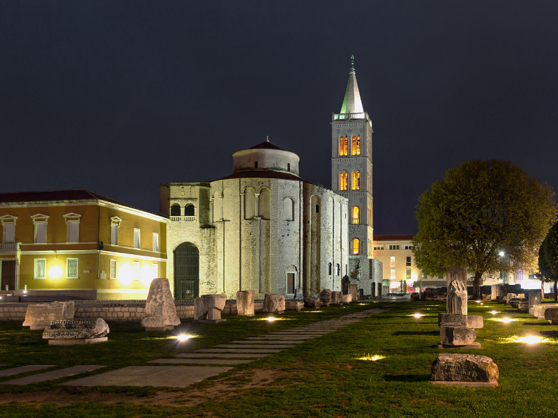Zadar at Night