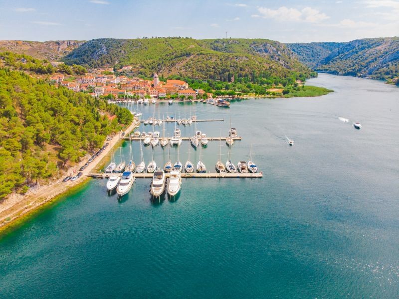 Skradin marina