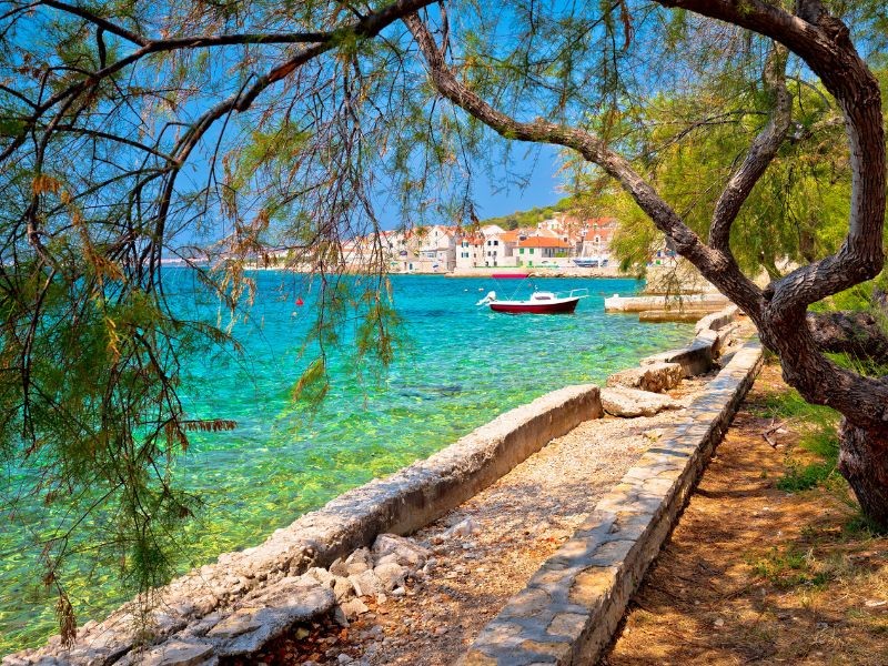 Prvić beach