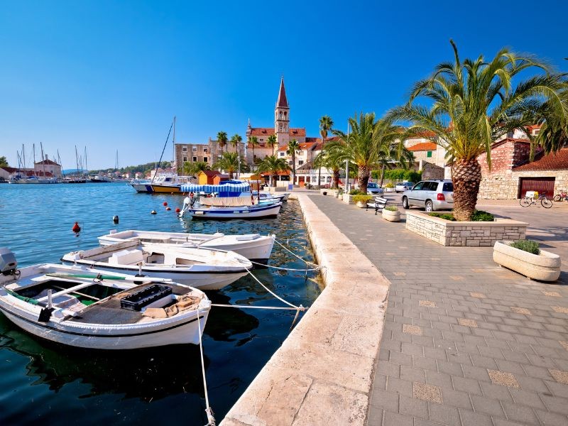 Village Milna on island of Brač