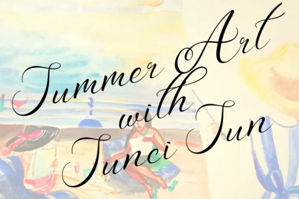 Meet Sunci Sun - The Sailing Artist who paints people & live moments