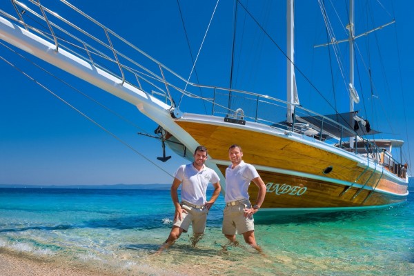 Meet the Captain Series: Niksa Gluncic from sailing superyacht Acapella