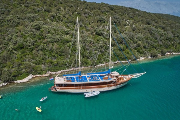 Sail Away For a Week Aboard Tajna Mora