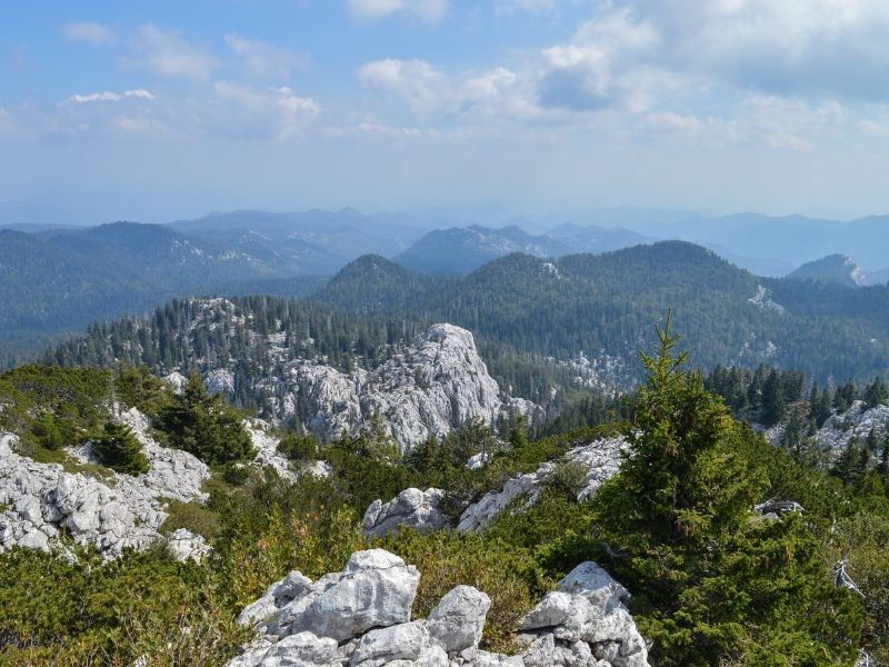 Hajdučki kukovi on Velebit mountain