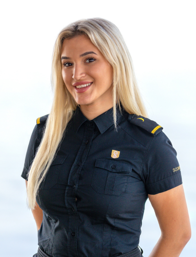 Lara Bartulovic, 3rd Stewardess